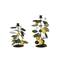 Hello Honey® Multicolor Citrus Grove Metal Taper Candle Holder Set